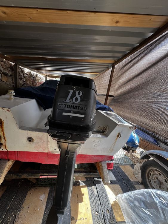 Elan Bateaux: Boot mit Motor und Trailer mit Einige Zubehör zum Verkaufen – D'occasion à Horgen par 13Babymaus 4