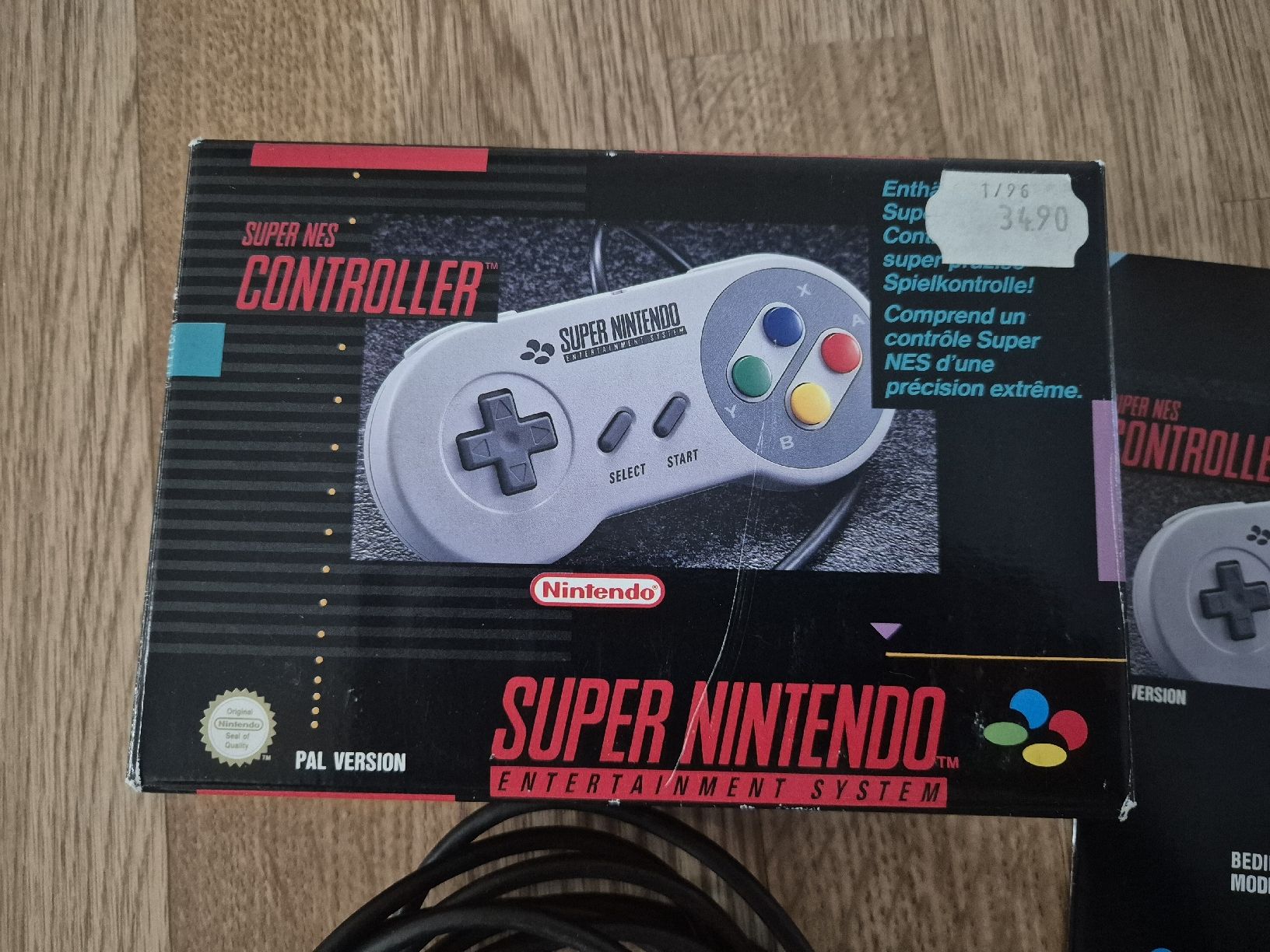 Nintendo Manettes: Super Nintendo Controller mit OVP und Anleitung – D'occasion à Gümligen par kurt2591989 1