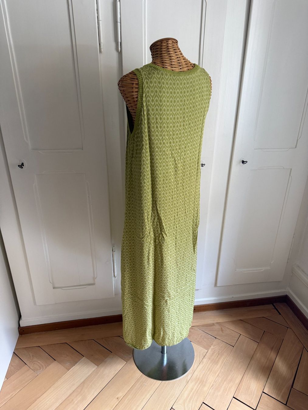 Vestiti: Kleid moosgrün-weiss gemustert S – Usato da Zürich venduto da Diazaio 2