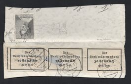 Encart postaux et fragment  , Vignette , voir Photos