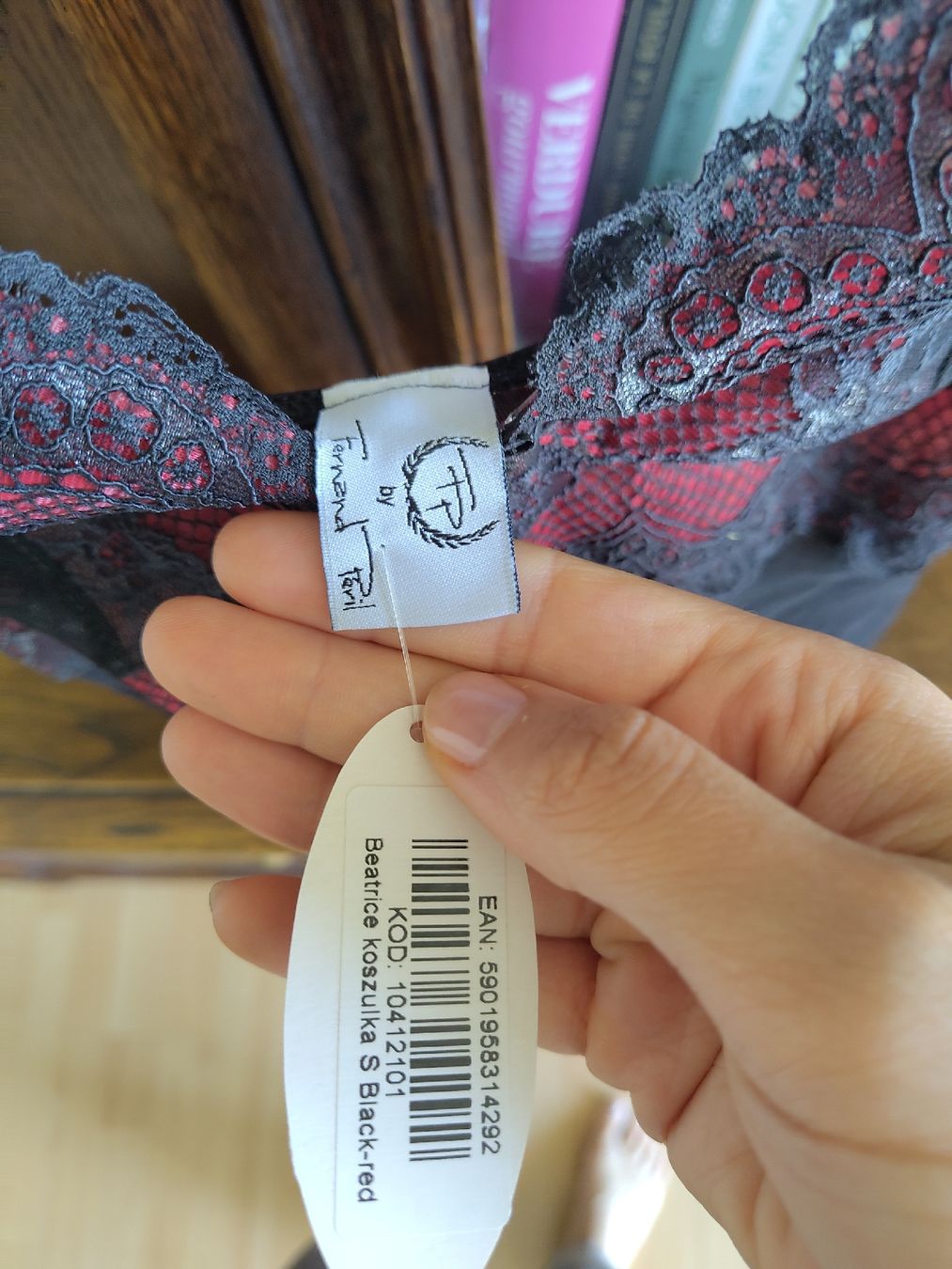 Altra biancheria intima: Sensuale sottoveste nera e rossa, nuova e con etichetta, S – Nuovo e nell'imballaggio originale da Zürich venduto da Saf12 3