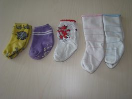 5 Paar Baby Söckli