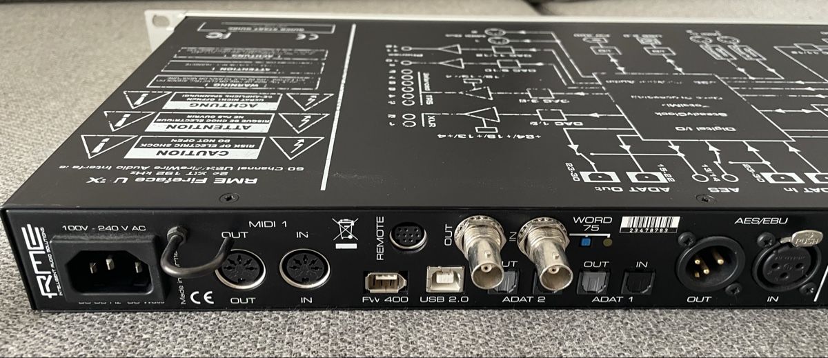 RME Studioequipment: RME Fireface UFX – Gebraucht aus Winterthur von roots85 4