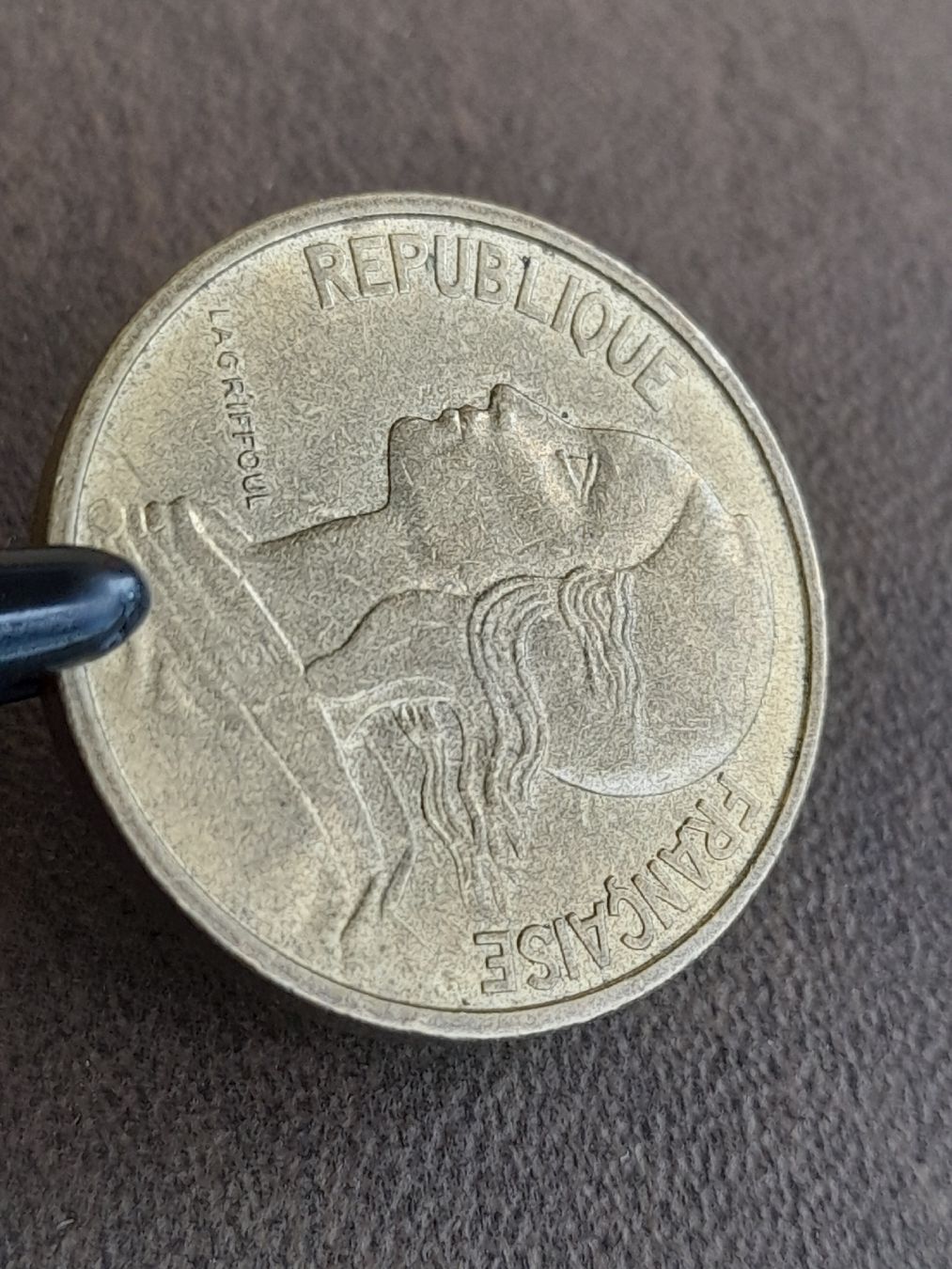 Tutti le monete: 50 Centimes 1963 Frankreich Bronze-Aluminium – Usato da Basel venduto da Basel_20 4