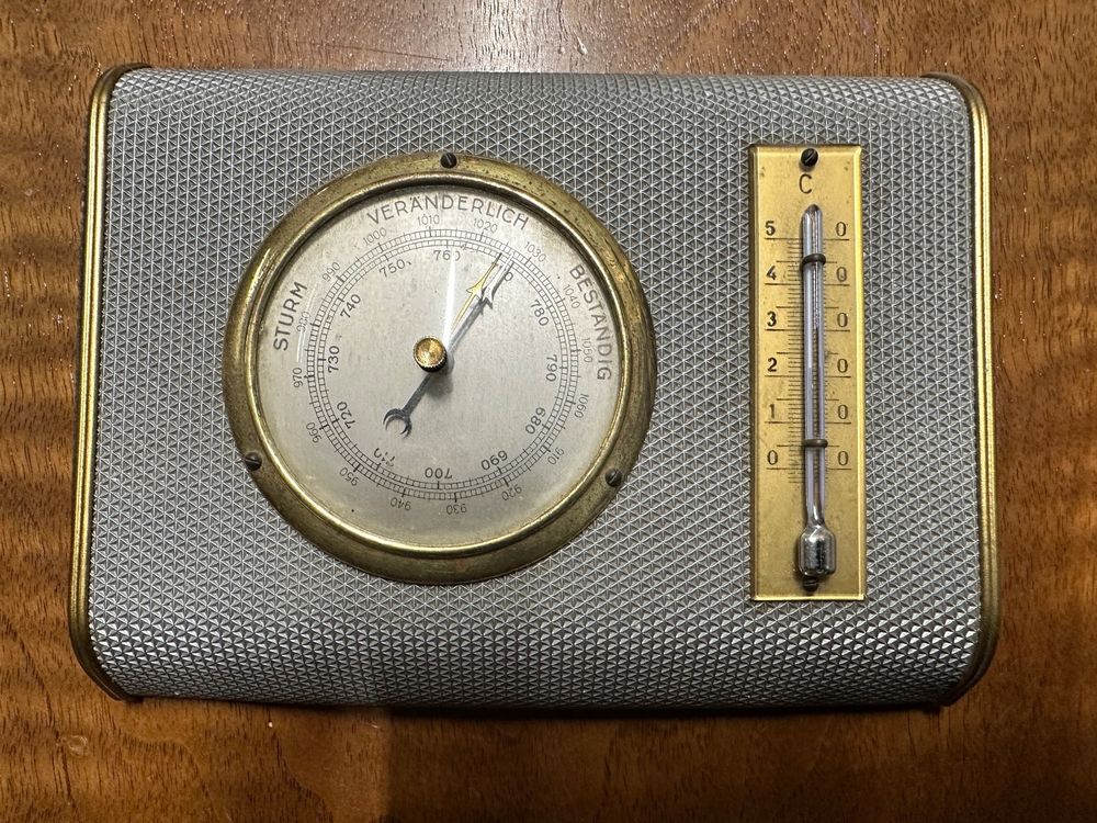 Antiker Thermometer Barometer Kaufen Auf Ricardo