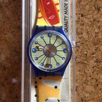 Swatch Uhr, ungetragen farbig