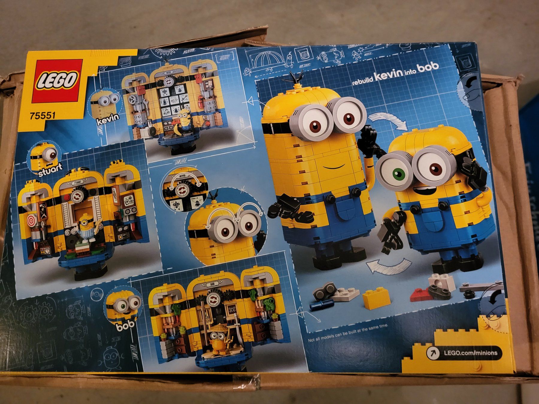 Lego Giocattoli: 75551 Minions-Figuren Bauset mit Versteck – Nuovo e nell'imballaggio originale da Oberentfelden venduto da Andreas1974 1