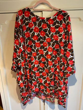 DAMEN BLUSENKLEID XL