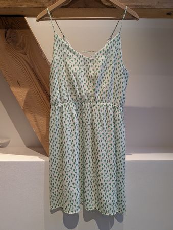 Even&Odd Sommerkleid mit Kaktus Muster, Grösse L
