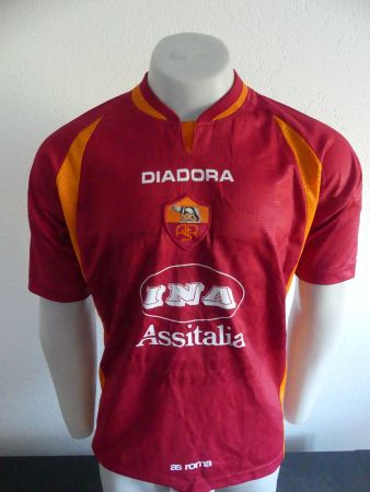 Home, Roma 1997-1998, maillot vintage football, taille S