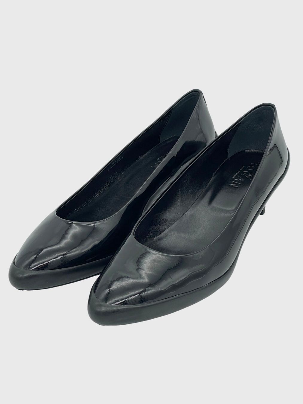 Hogan Damenschuhe: Hogan Patent Leather Pump EU 37.5 Schwarz – Neu (gemäss Beschreibung) aus Zürich von shoe_shop 2