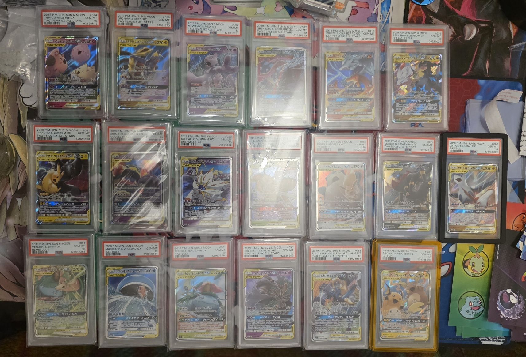 Pokémon Carte collezionabili: Pokemon Tag Team Psa 10 Sammlung – Usato da Wolfwil venduto da Dragondrei33
