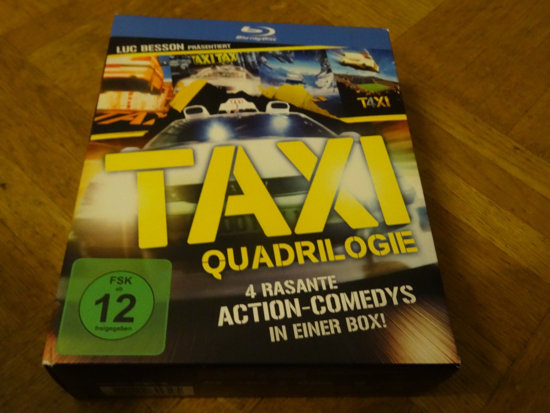 Tutti i DVDs: Taxi Quadrilogie Blu-ray Box Set – Usato da Olten venduto da Disc-Verkauf