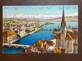 AK Zürich 1914