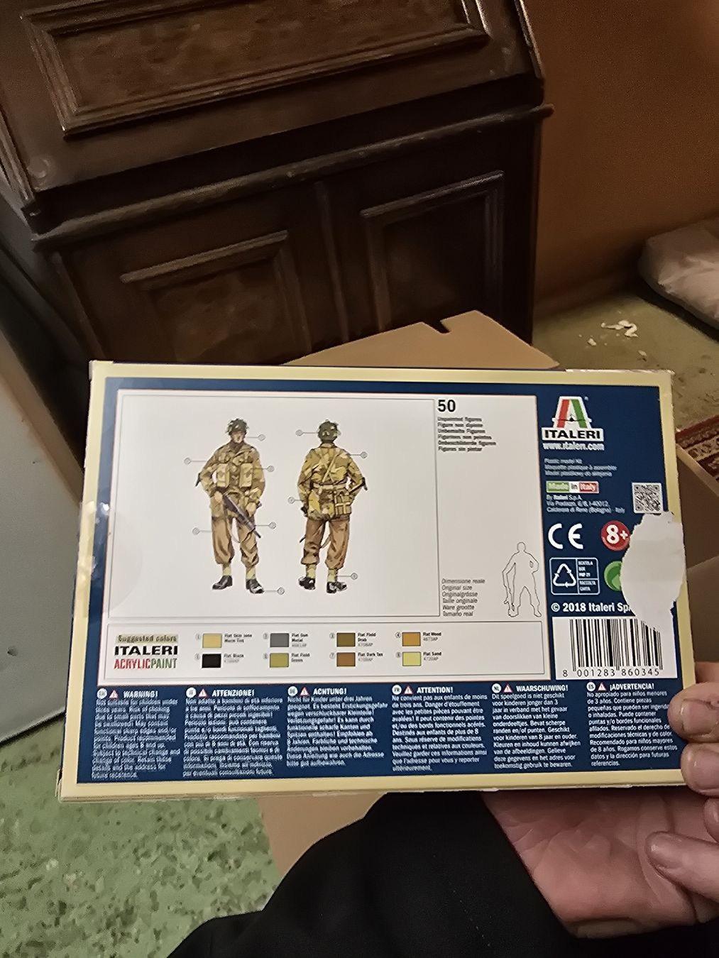 Figuren: Italeri British Paratroopers "Red Devils" 1:72, Neu! – Neu und originalverpackt aus Rorschach von TimelessTrading 1