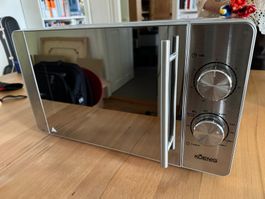 KÖENIG Mikrowelle Kombigerät Edelstahl mit Grillfunktion
