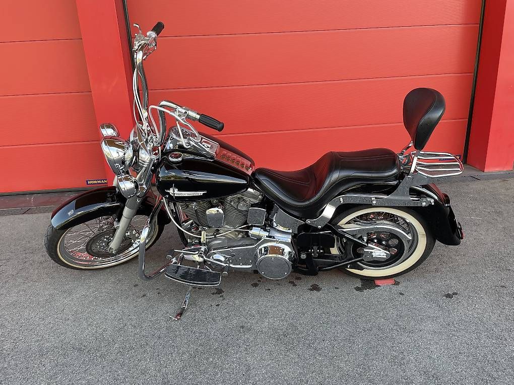 Chopper:  Harley Davidson FLST Héritage BJ 1986 – Gebraucht aus St-Maurice von Dupac69 4