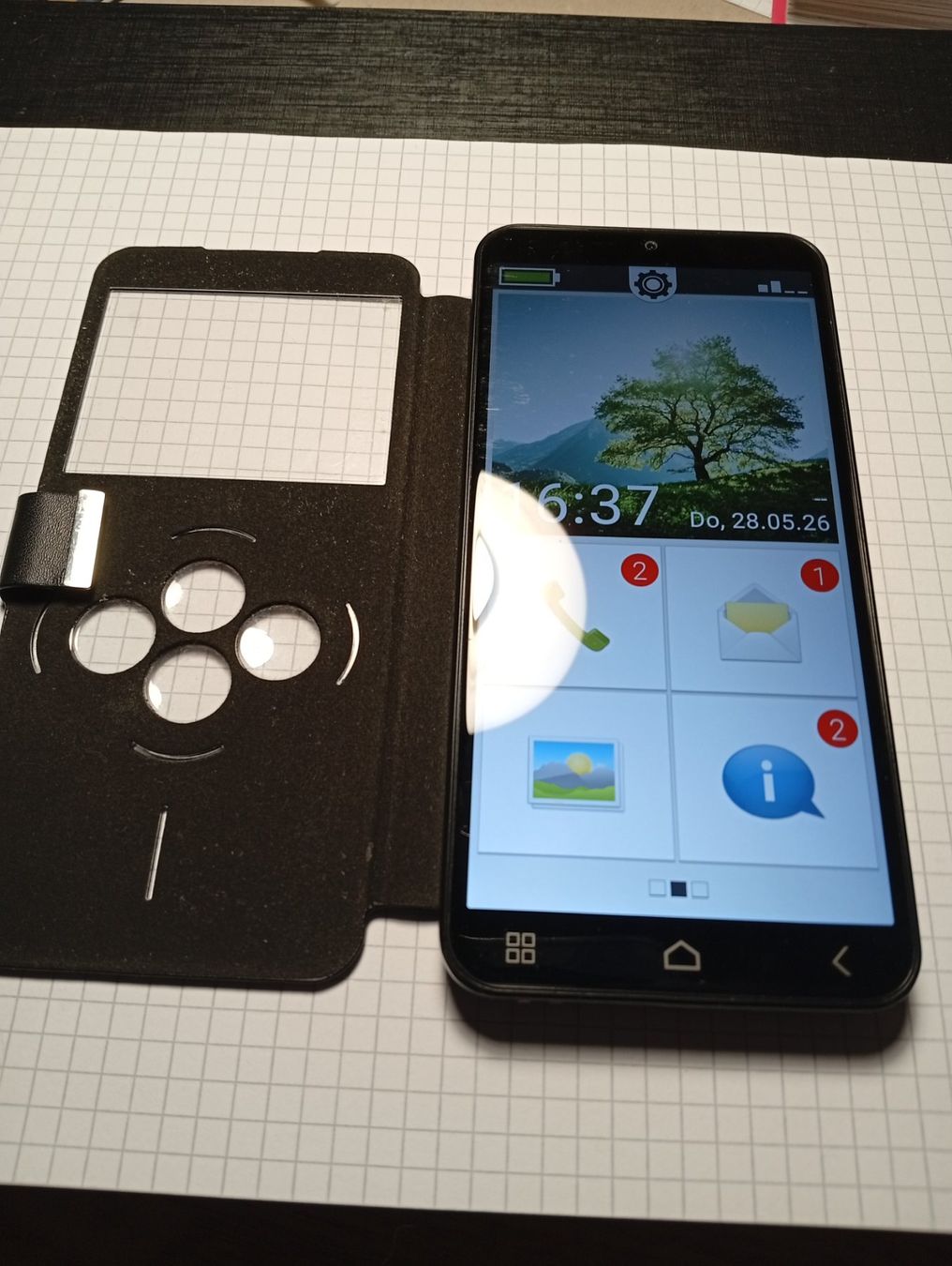 Emporia Telefoni cellulari / Smartphones: Swisscom Emopna E7LT Android 15 Smartphone mit Hülle – Usato da Stettfurt venduto da Dtsolution 1
