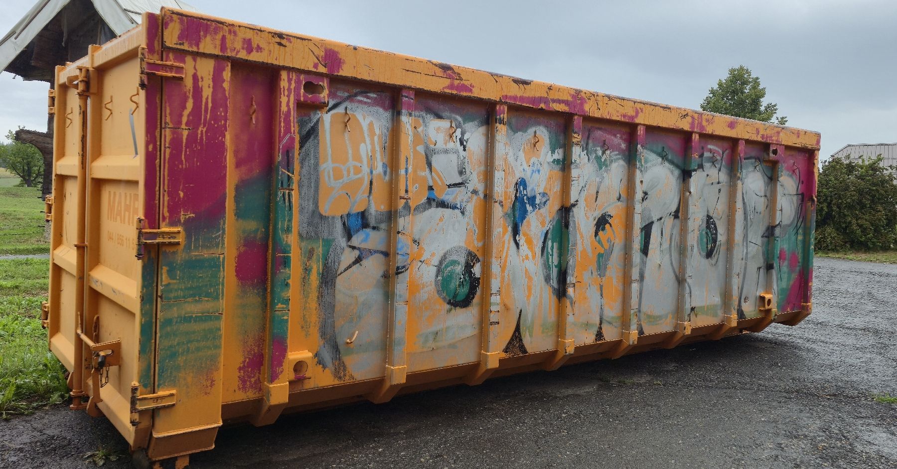 Conteneurs de construction: Abrollmulde Abrollcontainer Mulde Container – D'occasion à Geiss par JD6215R 3