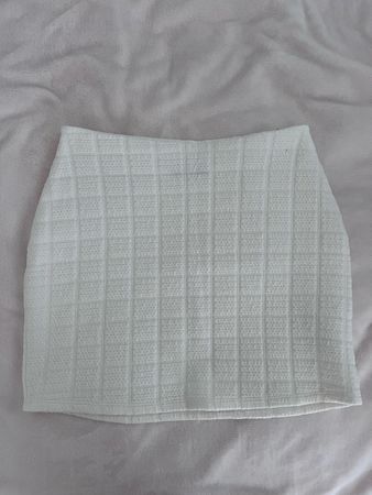 Weisser Zara Minirock elegant