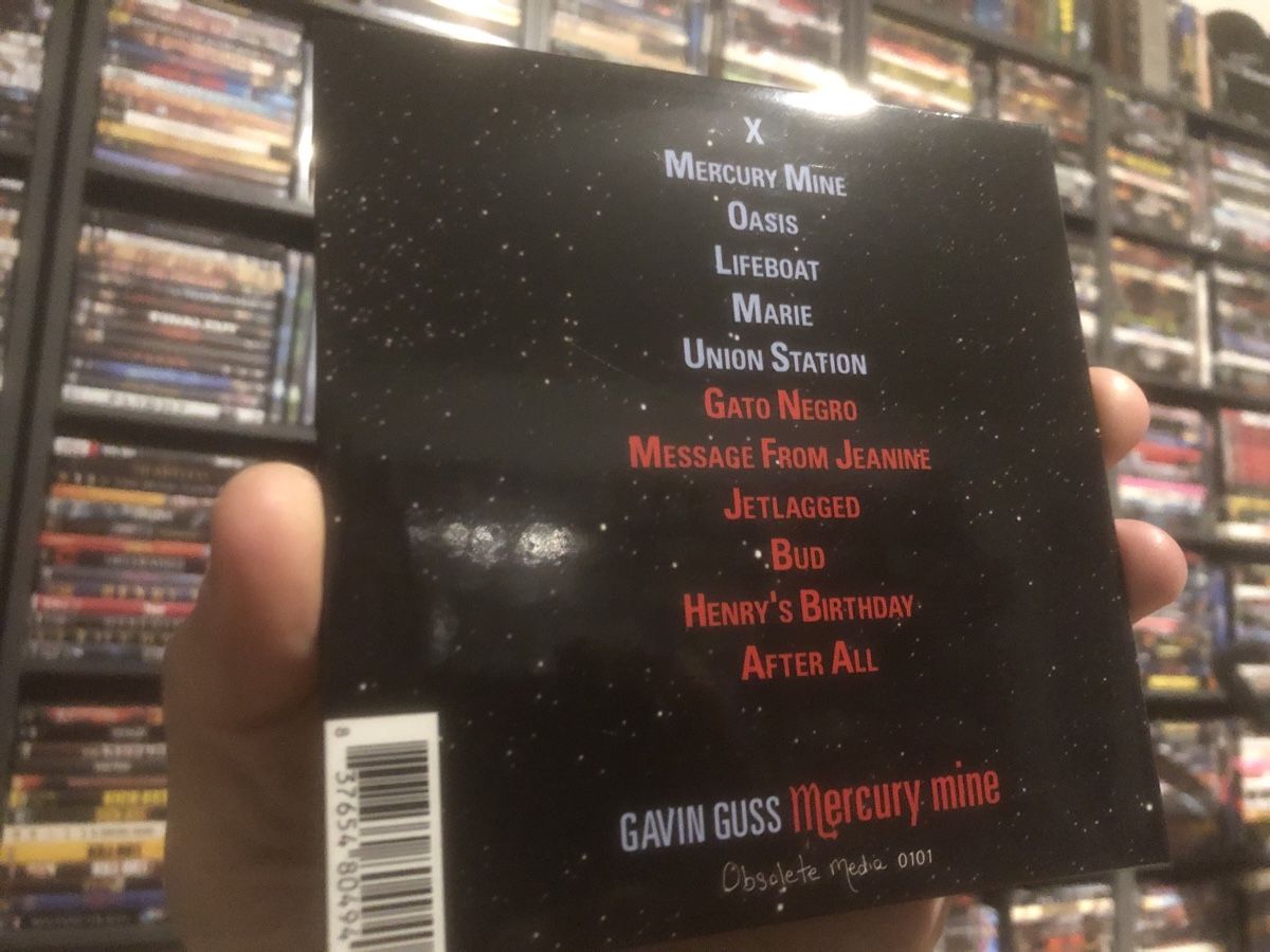 CD: Gavin Guss - Mercury Mine - cd digipack – Nuovo (secondo la descrizione) da Lausanne venduto da fransadpop 1