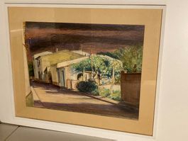 Albert Scabell (1936-1979) Bern Nr. 17 Gemälde signiert