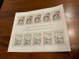 Monaco Briefmarken Europa Cept 1980 Colette/Pagnol