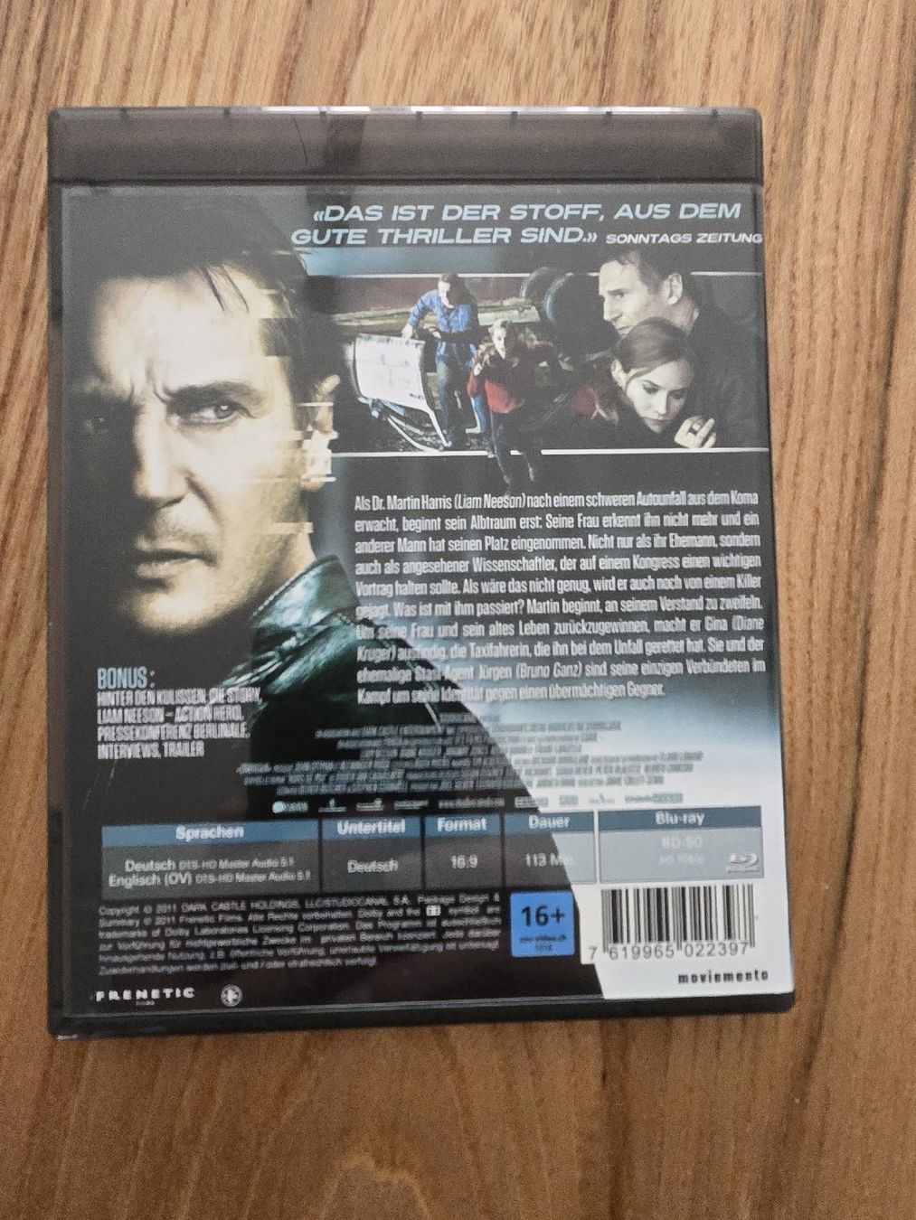 Tous les DVDs: Unknown Identity Blu-ray neuwertig – Neuf (Voir description) à Greifensee par seat88 1