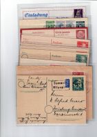 Deutschland, 10 Belege um 1950 1