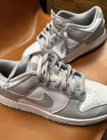 Nike Dunk Low Sneaker weiss grau guter Zustand gebraucht