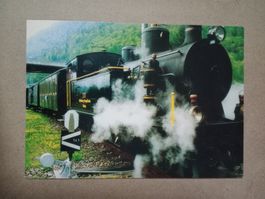 Ak Bahn Ballenberg Dampfzug in Interlaken Ost