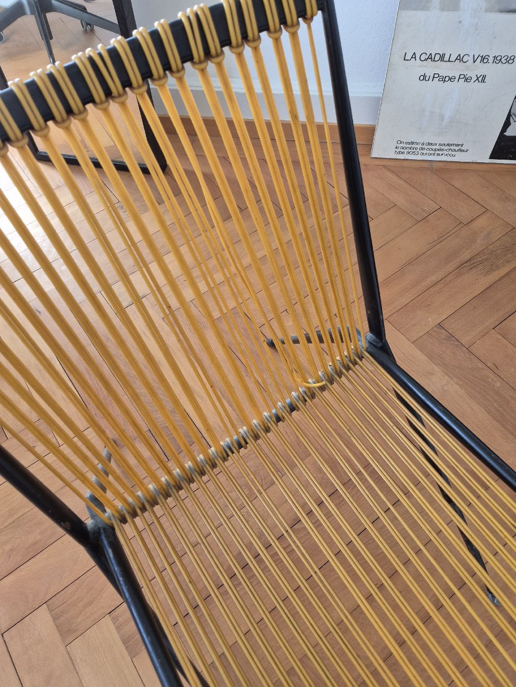 Stühle: 1 Vintage Spaghetti Design Stuhl – Gebraucht aus Zug von g_raw 2