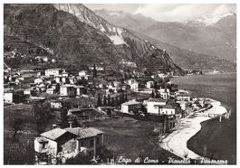 Ansichtskarte 1953, Pianello Lago di Como Panorama