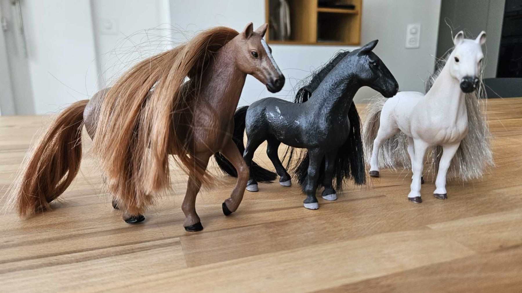 Schleich Spielzeuge: 3 Schleichpferde – Gebraucht aus Gossau SG von Daufli 1