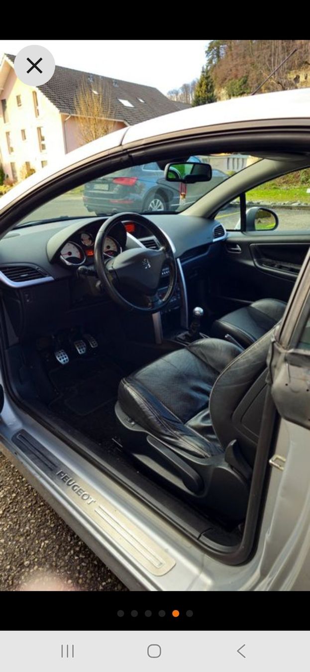Peugeot Automobili: Peugeot 206 CC Defekt ab 1.- – Usato da Regensdorf venduto da carlostt 5