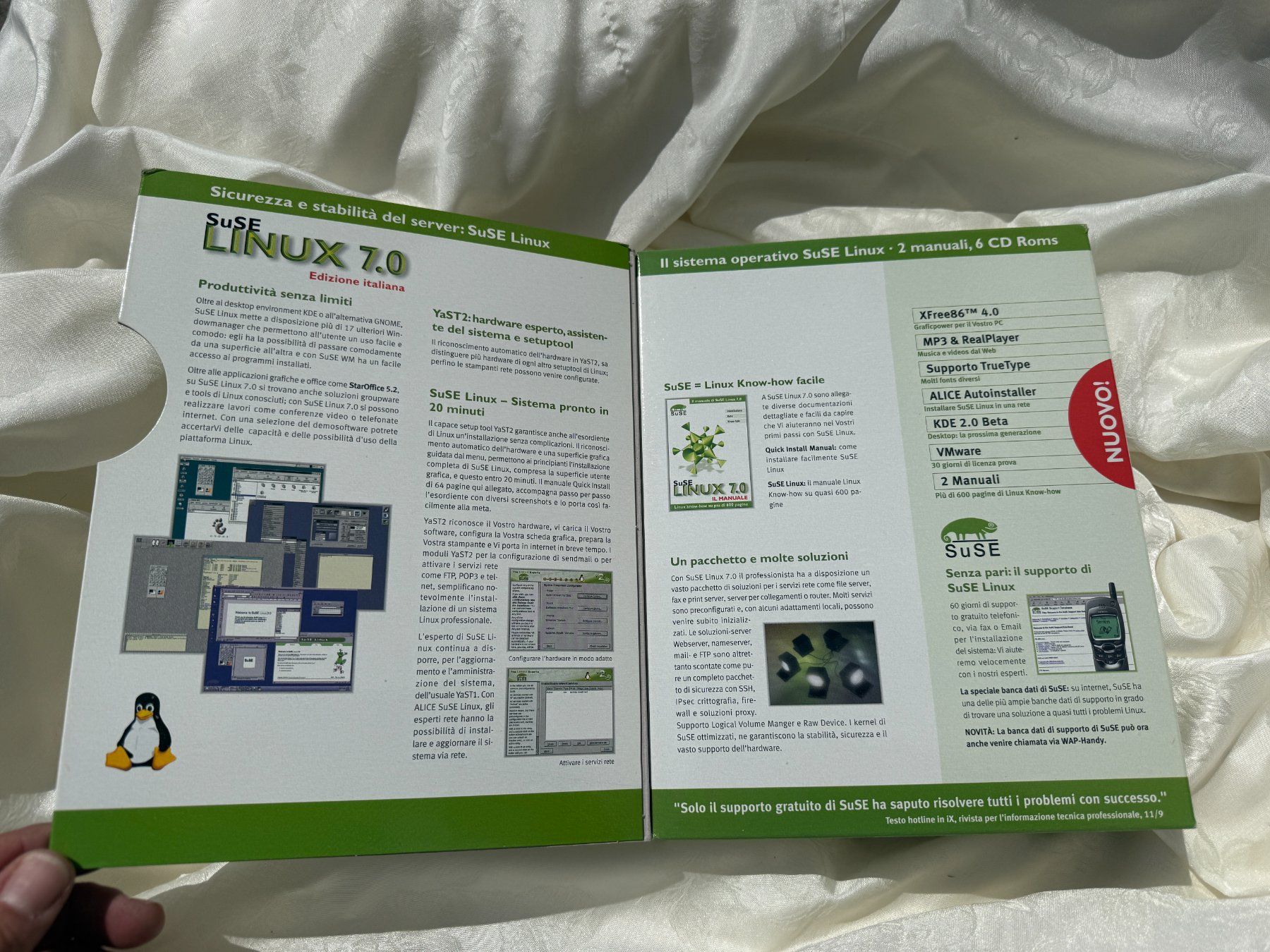 Software: Suse Linux 7.0 NEU in OVP – Usato da Vacallo venduto da cri_229f 1