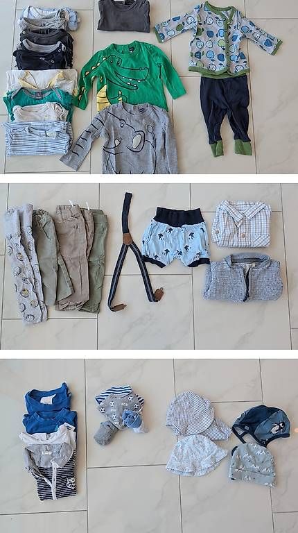 Lotti & Set di vestiti: 33teiliges Kleiderpaket Gr. 62, eher sommerlich – Usato da Bremgarten AG venduto da piccola_stella
