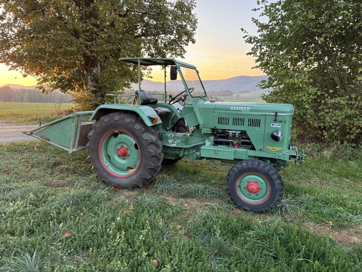 Bührer Trattori: Traktor Bührer Standard OP 17 mit Heckschaufel  – Usato da Wenslingen venduto da tarzan74