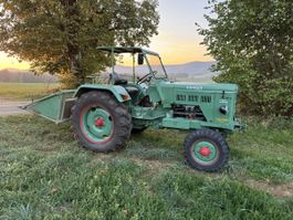 Traktor Bührer Standard OP 17 mit Heckschaufel 