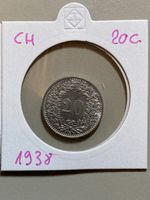 Suisse - 20 centimes - 1938