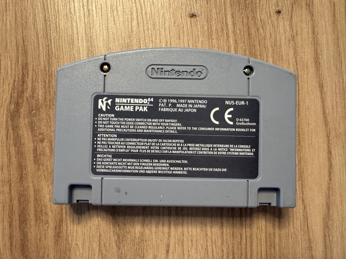 Nintendo Spiele: Nintendo 64 Super Mario 64 Spielmodul  – Gebraucht aus Biberist von etesummer 1