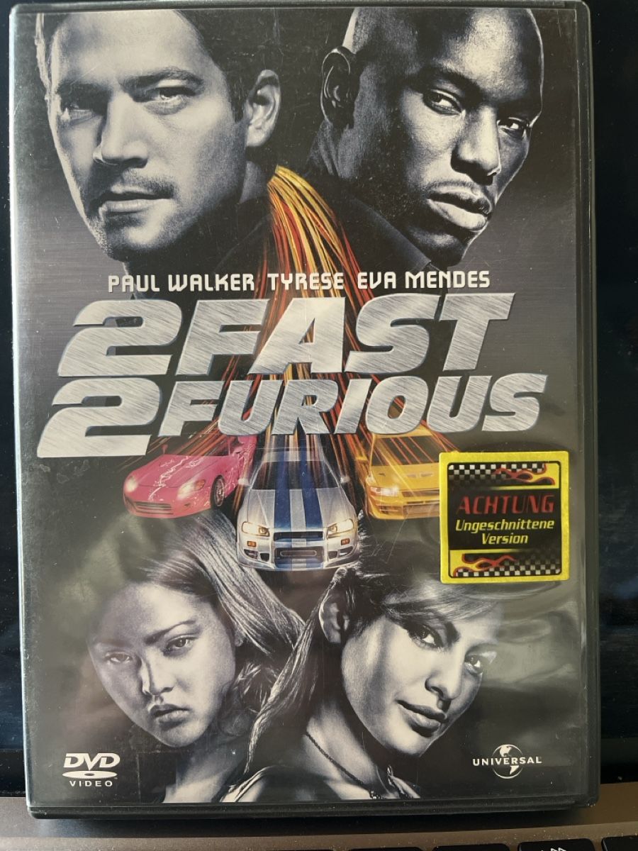 Tutti i DVDs: 2 Fast 2 Furious DVD - Uncut Version - Paul Walker Top! – Usato da Embrach venduto da Larsson5