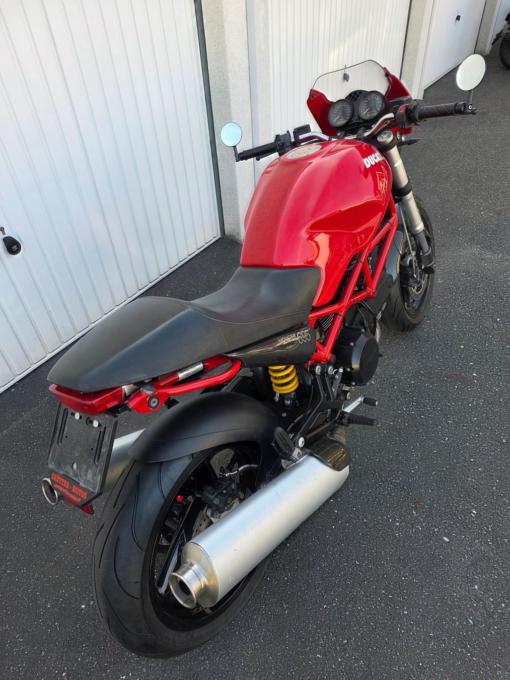 Ducati Strasse: Ducati 695 monster (bridée) – Gebraucht aus Choëx von aru_vs6m 5