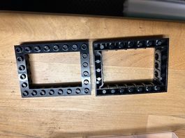 LEGO 2x Liftarm 6x8 Rahmen flach (32532)