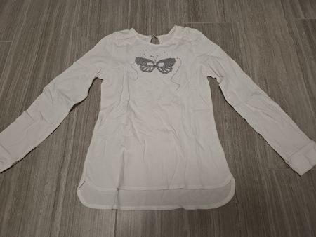haut blanc masque gris 10 ans 