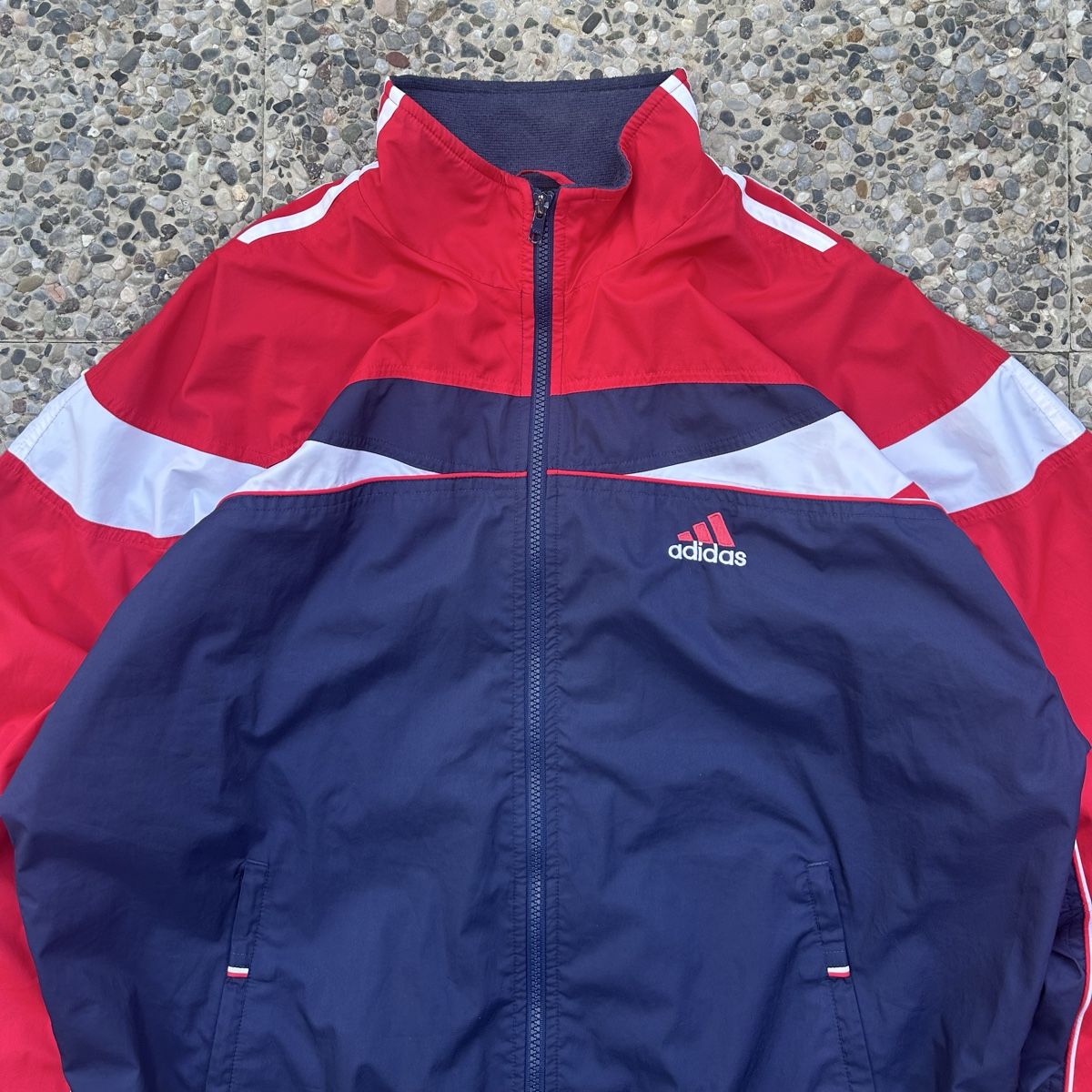 Adidas Jacken: Vintage Adidas red track jacket – Gebraucht aus brent von fukusapes 1