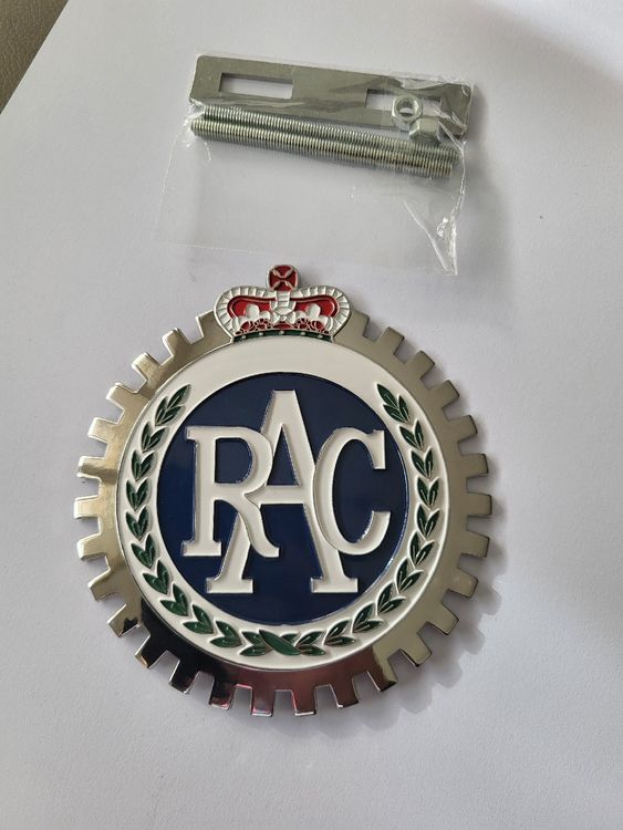 Royal Automobile Club Car grille badge - RAC neu (Gebraucht) in ...