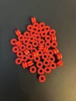 52x Rotes Legotechnicrad