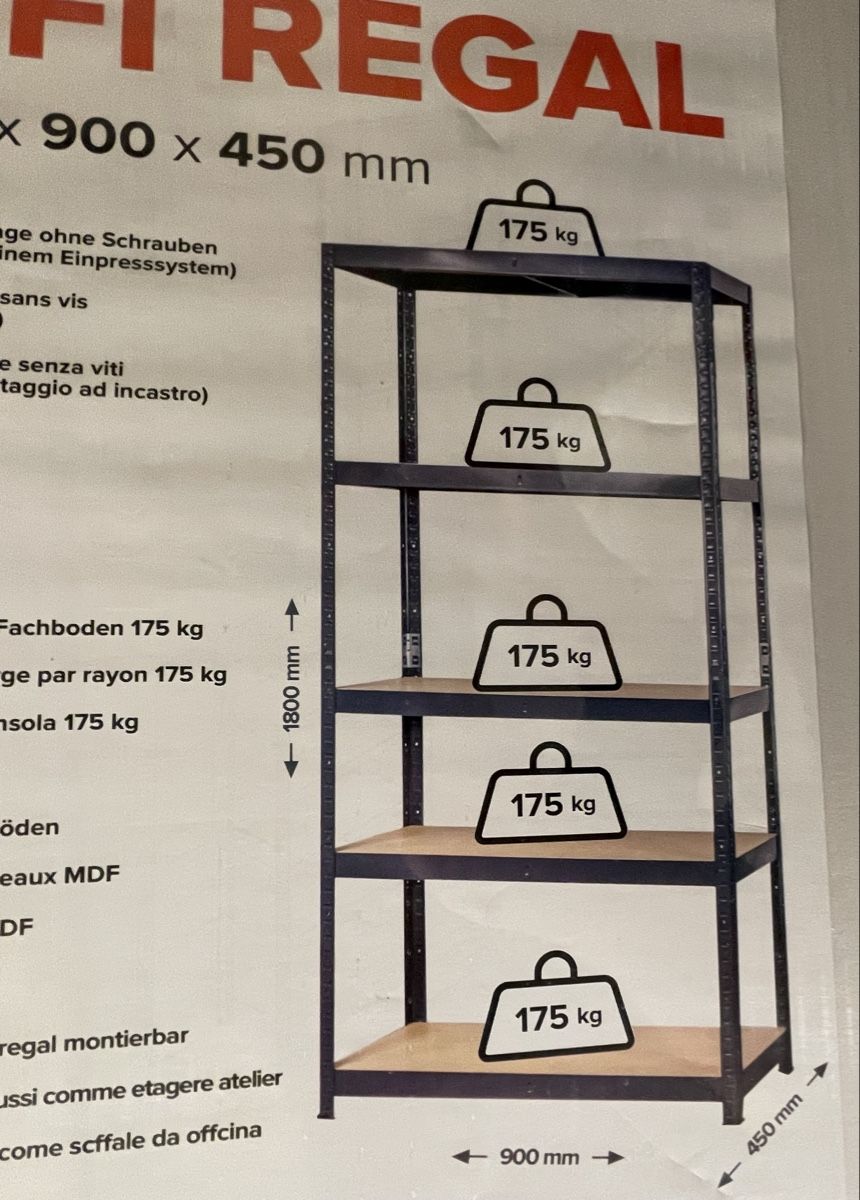 Scaffali: Regal – Nuovo e nell'imballaggio originale da Weisslingen venduto da HeinzH01 2