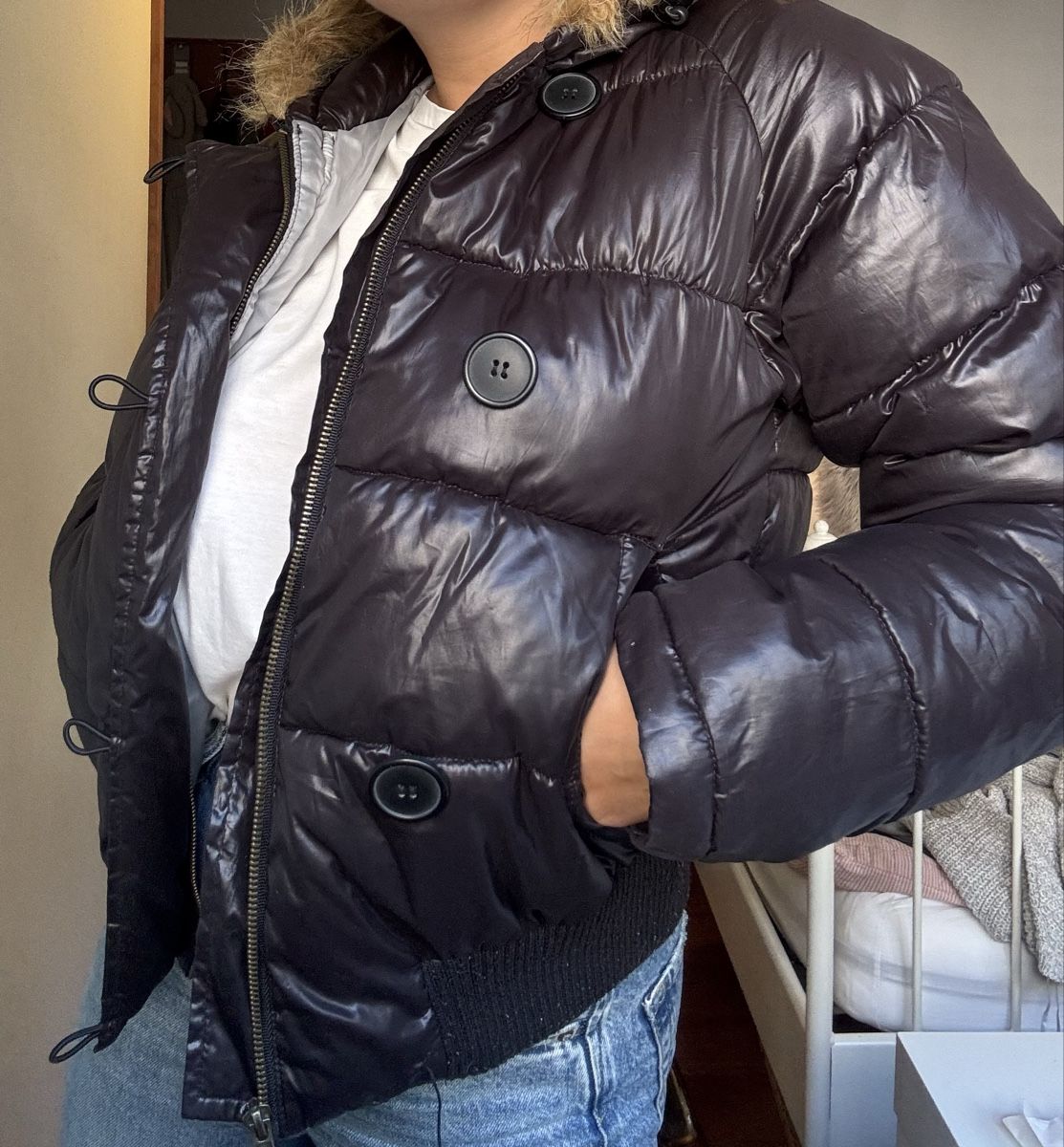 Giacche: Puffer Winter Jacke Schwarz  – Usato da Minusio venduto da giiaadaaa 1